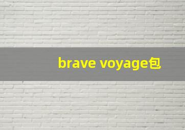 brave voyage包